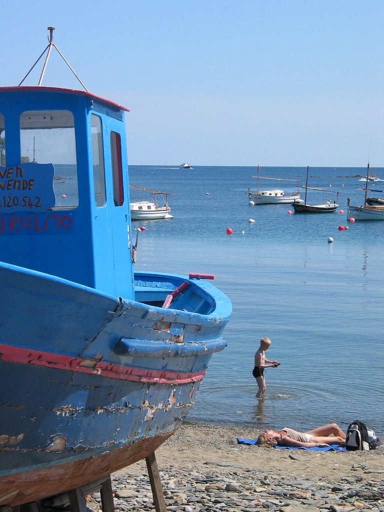 Port of Cadaques, Catalunya, Spain